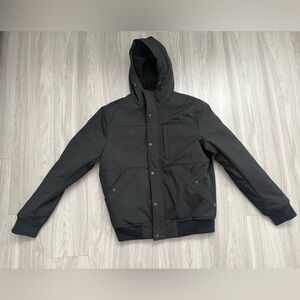 Levi's Charcoal Hooded Performance Jacket